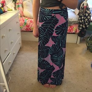 lilly pulitzer maxi skirt
